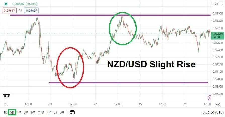 Gráfico del Análisis Técnico USD/NZD