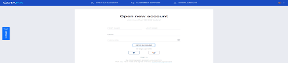 Como Abrir una Cuenta Octa