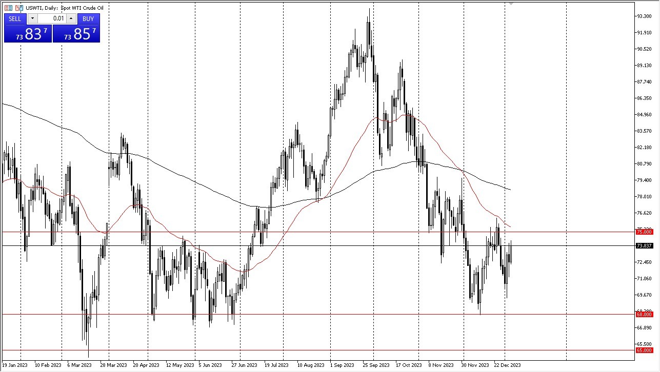 WTI Crude Oil Notably Rallied. WTI Crude Oil Notably Rallied.