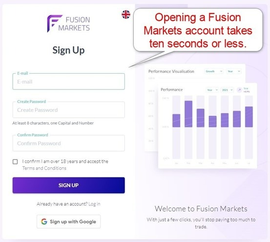 Fusion Markets Account Opening Fusion Markets Account Opening