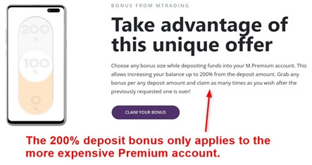 MTrading Deposit Bonus MTrading Deposit Bonus