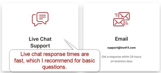 IronFX Customer Support IronFX Customer Support