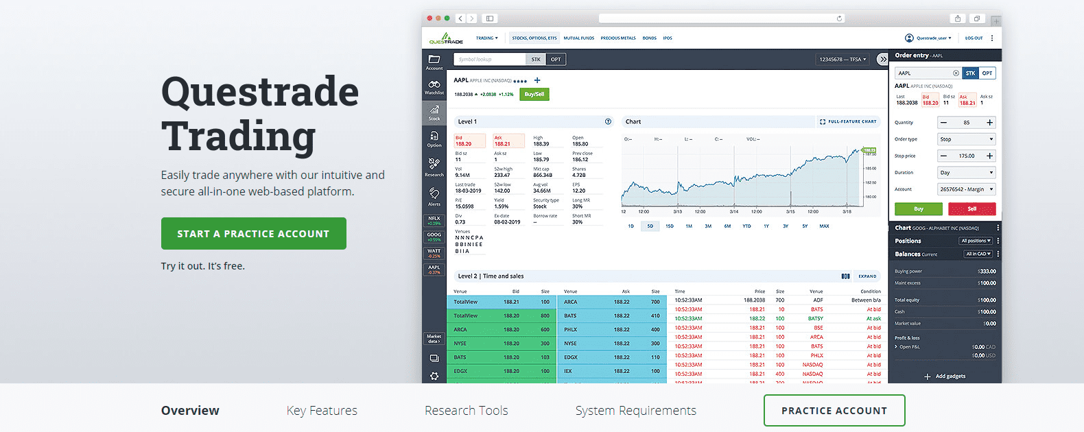 Questrade Review 2026 – Is Questrade good for beginner traders?
