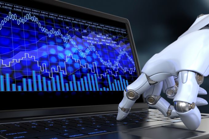 صورة توضيحية للتداول الالي