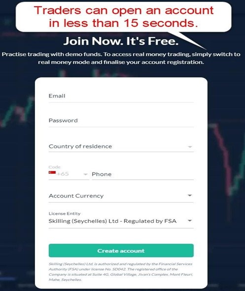 Registro en Skilling