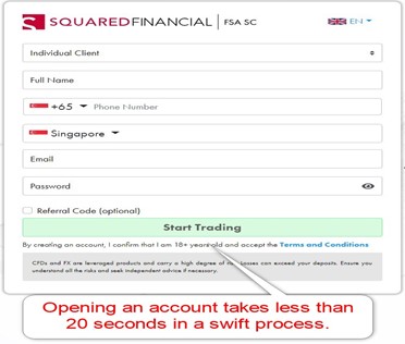 SquaredFinancial Account Opening  SquaredFinancial Account Opening