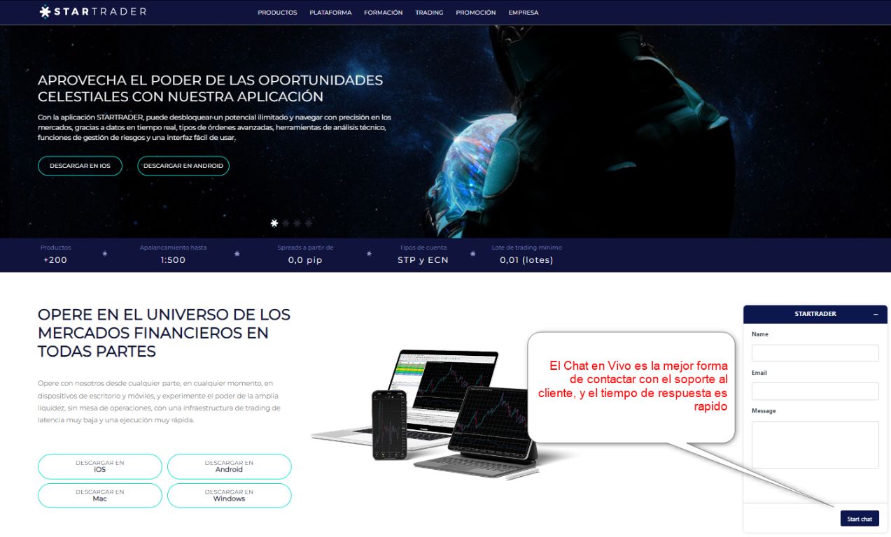 Atención al Cliente de Startrader | DailyForex.com