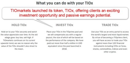 TIOmarkets TIOx Token TIOmarkets TIOx Token