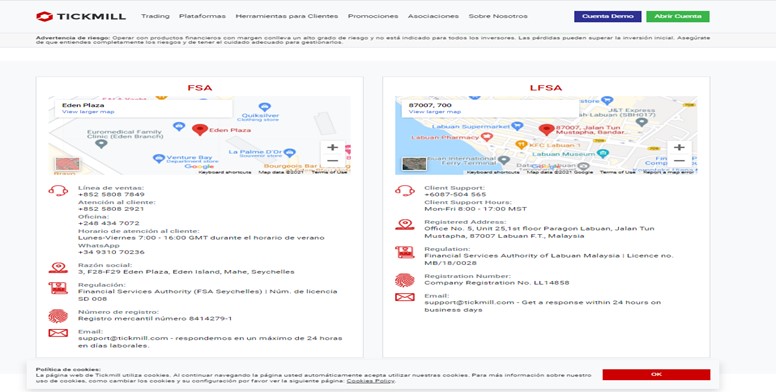 Soporte al Cliente de Tickmill Soporte al Cliente de Tickmill