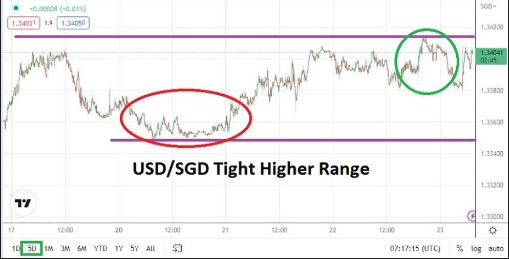 Análisis Técnico del USD/SGD