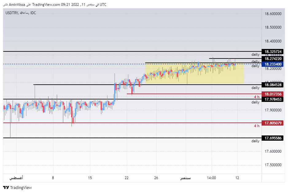 الرسم البياني الأسبوعي لزوج الليرة التركية/الدولار الأمريكي الرسم البياني الأسبوعي لزوج الليرة التركية/الدولار الأمريكي