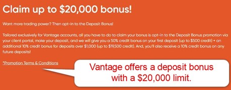 Vantage Deposit Bonus Vantage Deposit Bonus