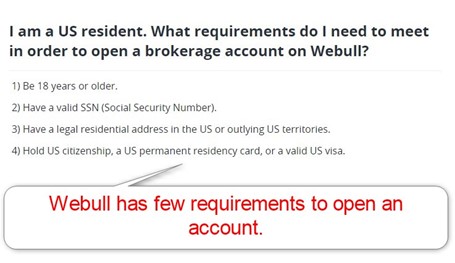 Webull Account Requirements Webull Account Requirements