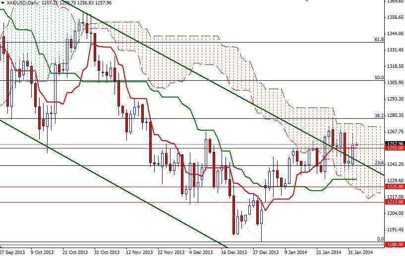 Altın Günlük Grafik - 4 Şubat 2014