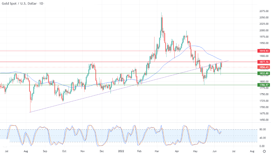 الرسم البياني اليومي للذهب الرسم البياني اليومي للذهب