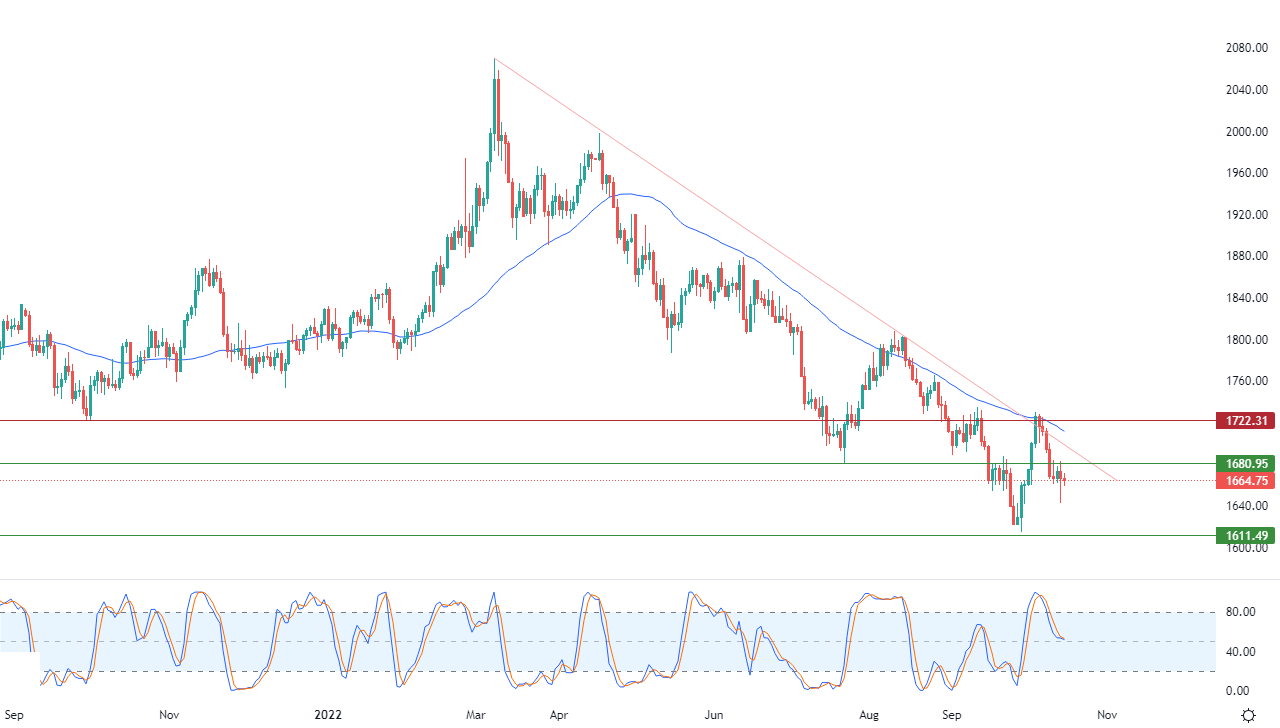 الرسم البياني اليومي للذهب الرسم البياني اليومي للذهب