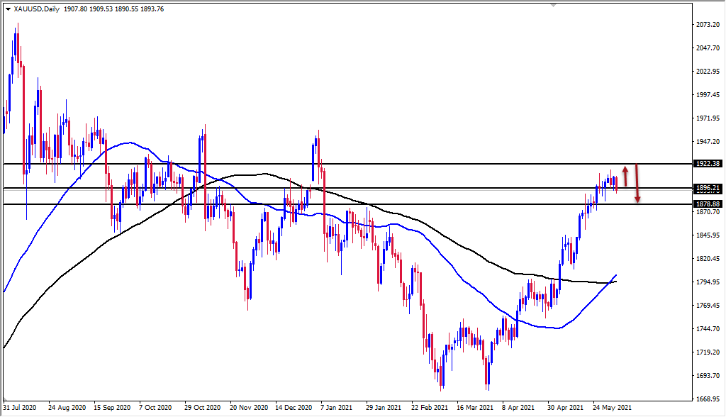 الرسم البياني اليومي للذهب الرسم البياني اليومي للذهب